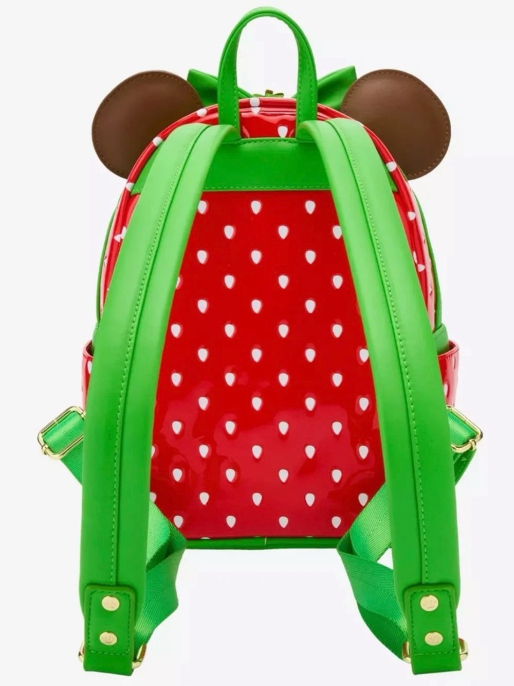 NWT Loungefly Disney Minnie Chocolate Dipped Strawberry Scented Backpack RARE - Picture 3 of 8